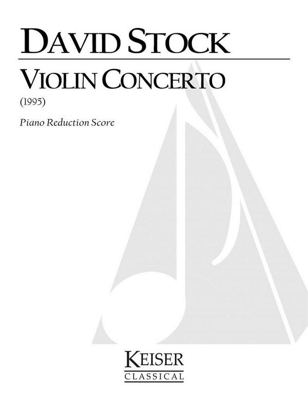 David Stock, Violin Concerto&nbsp;&nbsp;Klavier&nbsp;&nbsp;Buch