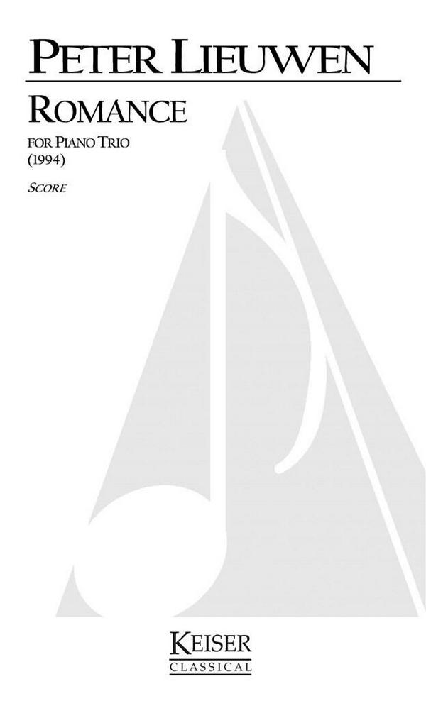 Peter Lieuwen, Romance for Piano Trio&nbsp;&nbsp;Piano Trio&nbsp;&nbsp;Partitur