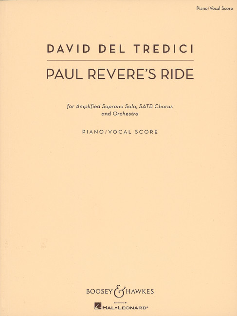 Paul Revere's Ride&nbsp;&nbsp;für Sopran, gem Chor und Orchester&nbsp;&nbsp;Klavierauszug (en)