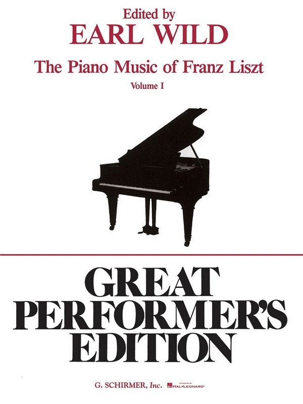 Franz Liszt, Piano Music of Franz Liszt - Volume 1&nbsp;&nbsp;Klavier&nbsp;&nbsp;Buch