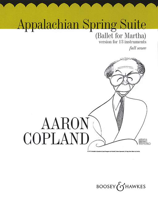 Appalachian Spring  for 13 instruments  score