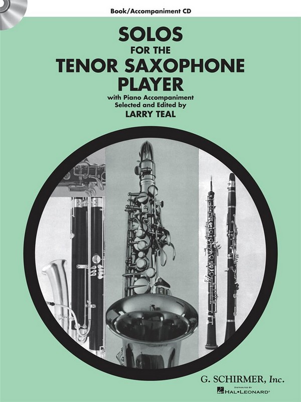 Solos for the Tenor Saxophone Player&nbsp;&nbsp;Tenorsaxophon und Klavier&nbsp;&nbsp;Buch + CD