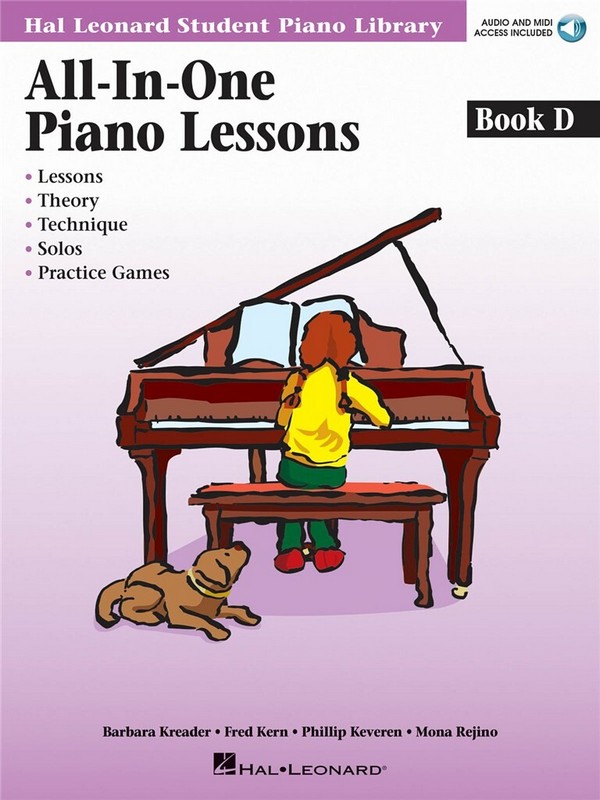 All-In-One Piano Lessons Book D&nbsp;&nbsp;Klavier&nbsp;&nbsp;Buch + Online-Audio