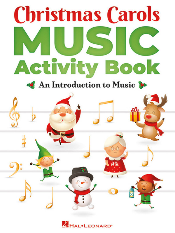 Christmas Carols Music Activity Book&nbsp;&nbsp;C Instruments&nbsp;&nbsp;Book