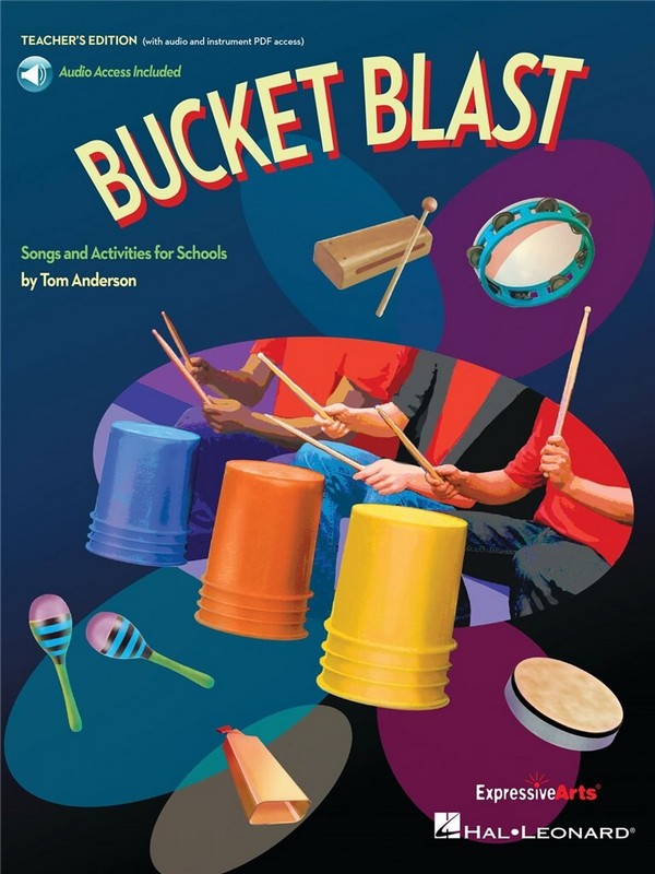 Bucket Blast&nbsp;&nbsp;Classroom Percussion&nbsp;&nbsp;Book & Audio-Online