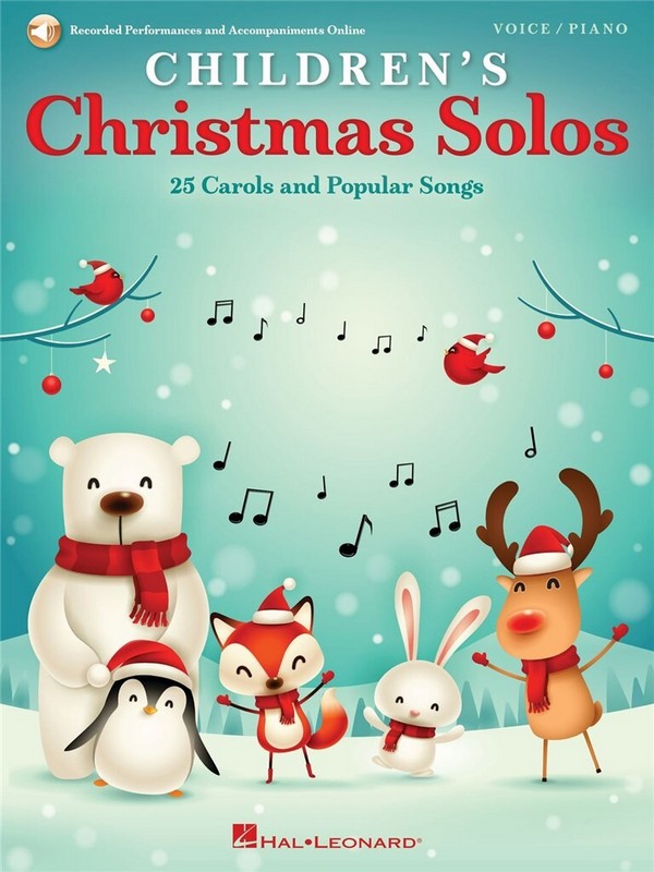 Children's Christmas Solos&nbsp;&nbsp;Vocal and Piano&nbsp;&nbsp;Buch + Online-Audio