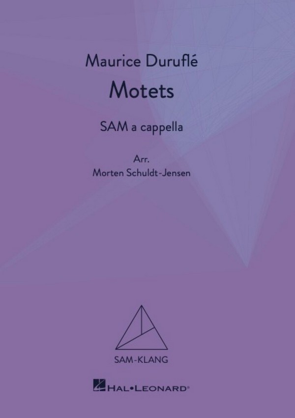 Motets  für gem Chor (SAM) a cappella  Klavierauszug