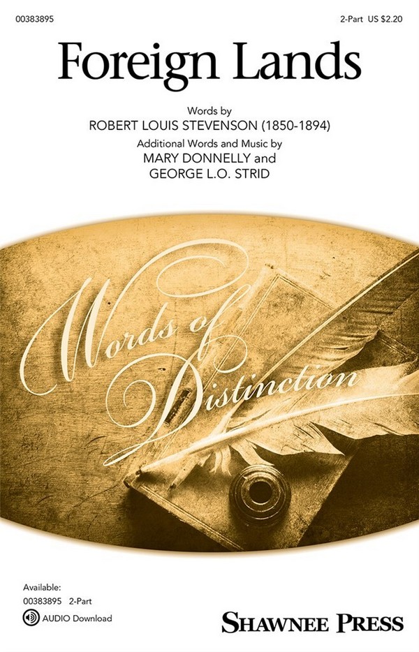 George L.O. Strid, Foreign Lands&nbsp;&nbsp;2-Part Choir&nbsp;&nbsp;Chorpartitur