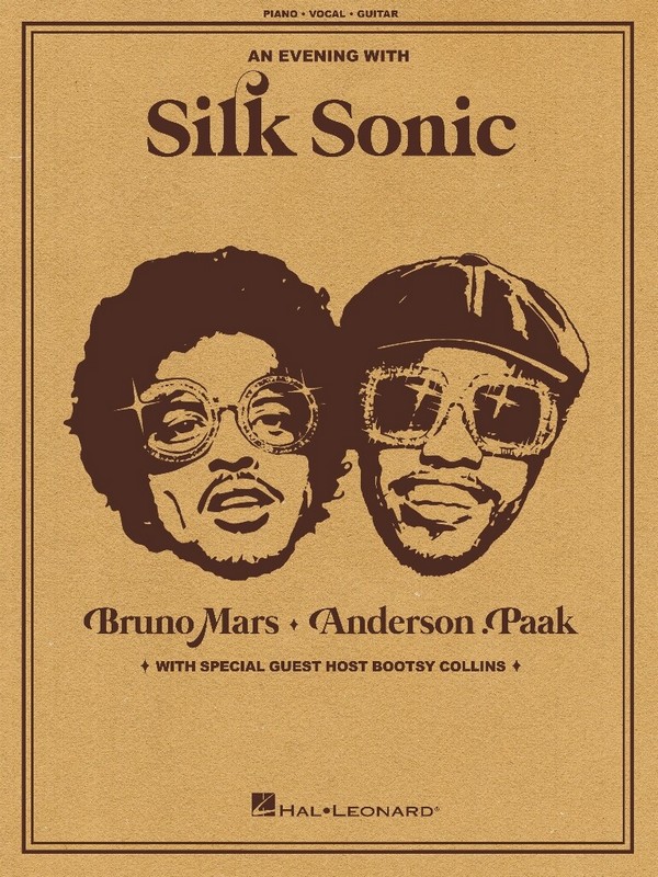 An Evening with Silk Sonic&nbsp;&nbsp;for piano/vocal/guitar&nbsp;&nbsp;Songbook
