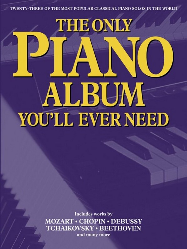 The Only Piano Album You'll Ever Need&nbsp;&nbsp;Piano&nbsp;&nbsp;Instrumental Album