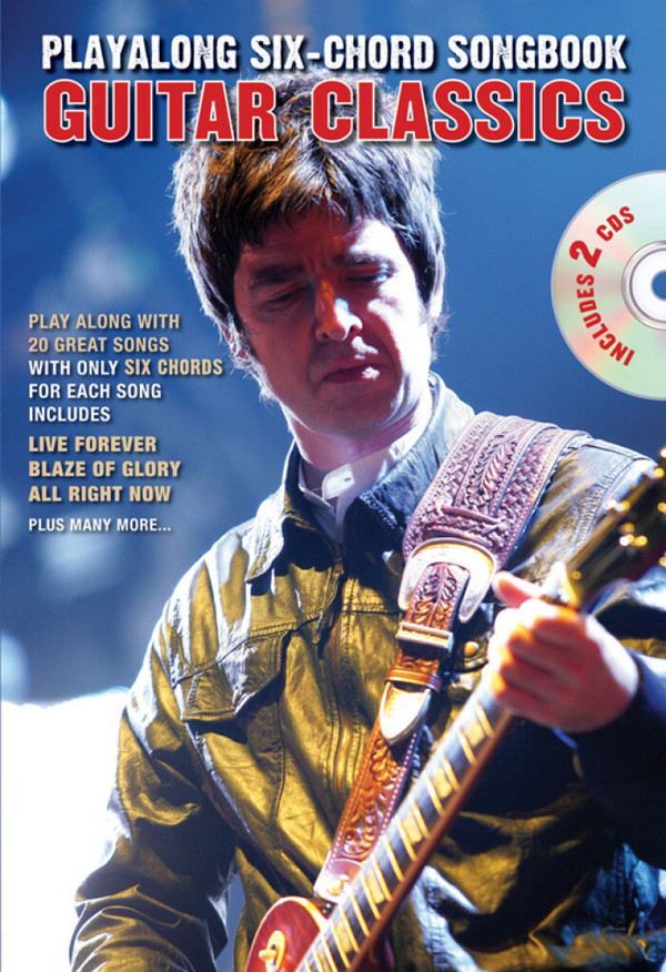 Playalong 6-Chord Songbook - Guitar Classics&nbsp;&nbsp;(+CD)&nbsp;&nbsp;songbook lyrics/chords/guitar boxes