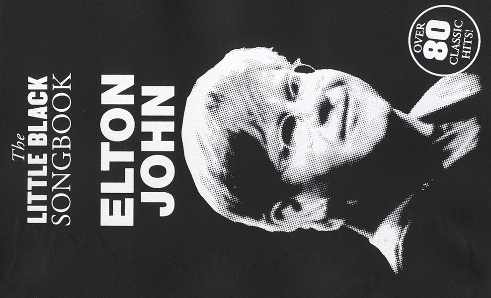 The little black Songbook: Elton John&nbsp;&nbsp;lyrics/chords/guitar boxes&nbsp;&nbsp;Songbook