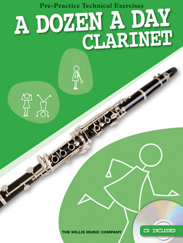 A Dozen a Day (+CD) for clarinet    