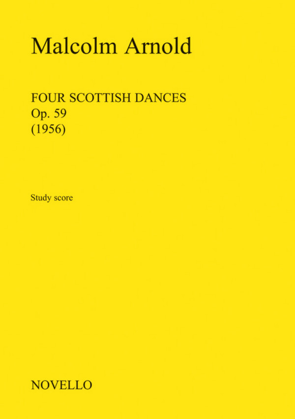 Malcolm Arnold, Four Scottish Dances&nbsp;&nbsp;Orchestra&nbsp;&nbsp;Studienpartitur