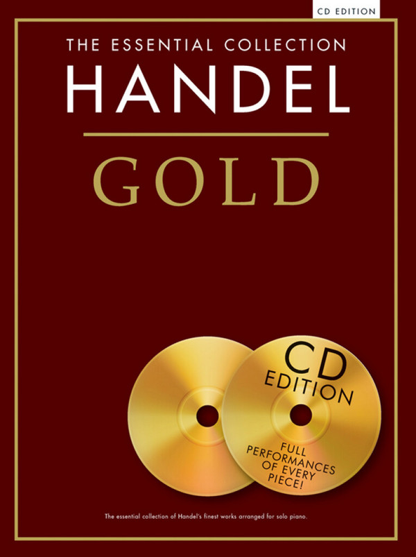 Händel Gold- The essential Collection (+2 CD's)&nbsp;&nbsp;for piano&nbsp;&nbsp;