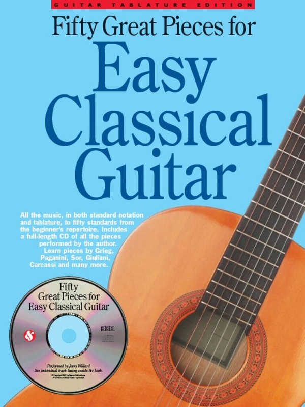 50 great Pieces (+CD) for easy guitar/tab&nbsp;&nbsp;&nbsp;&nbsp;