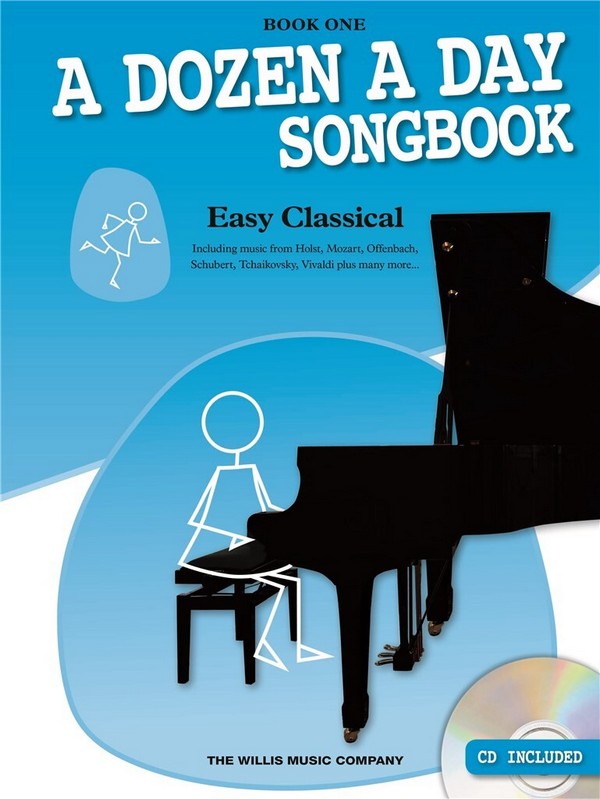 A Dozen a Day Songbook - Easy classical  vol.1 (+CD) for piano  