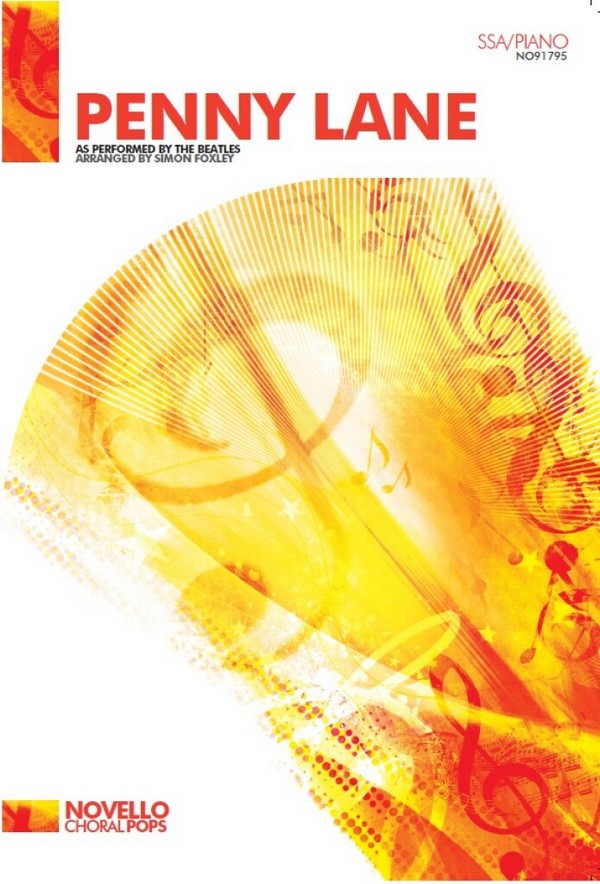 Penny Lane&nbsp;&nbsp;for femal chorus (SSA) and piano&nbsp;&nbsp;vocal score