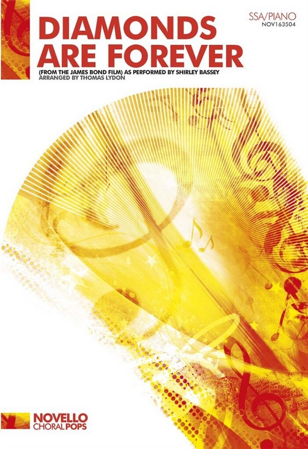 John Barry_Shirley Bassey, Diamonds Are Forever&nbsp;&nbsp;SSA and Piano&nbsp;&nbsp;Chorpartitur