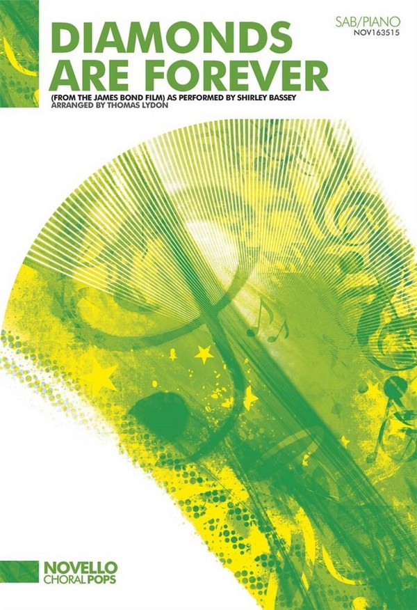 John Barry_Shirley Bassey, Diamonds Are Forever&nbsp;&nbsp;SAB and Piano&nbsp;&nbsp;Chorpartitur