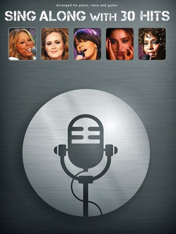 Sing along with 30 Hits (+5 CD's)&nbsp;&nbsp;songbook piano/vocal/guitar&nbsp;&nbsp;