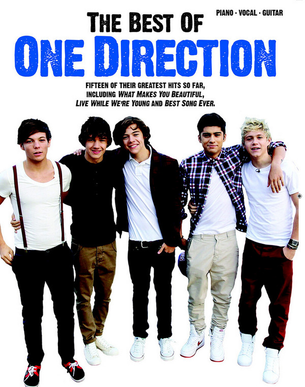 The Best of One Direction&nbsp;&nbsp;songbook piano/vocal/guitar&nbsp;&nbsp;