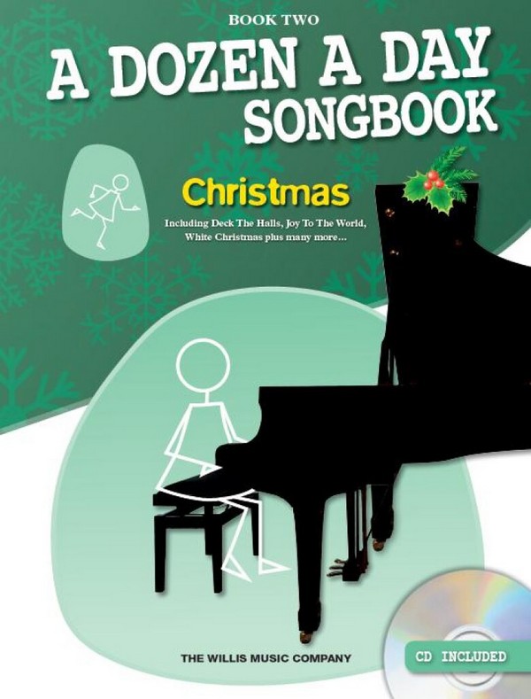 A Dozen A Day Songbook - Christmas vol.2 (+CD)  for piano (with lyrics)  