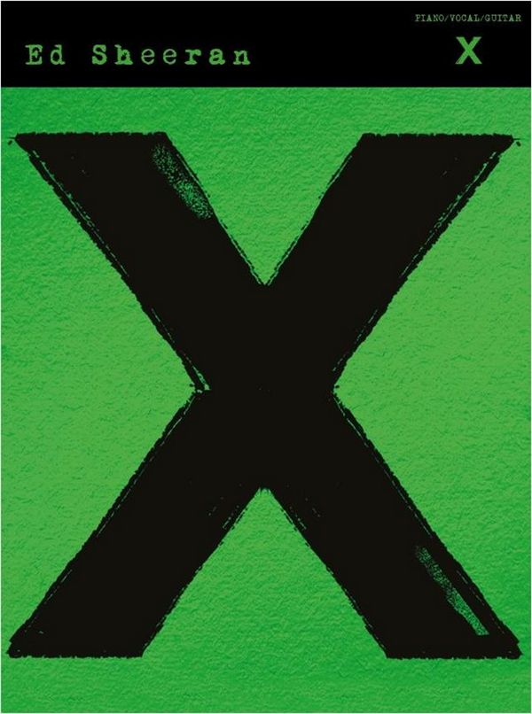 Ed Sheeran: X&nbsp;&nbsp;songbook piano/vocal/guitar&nbsp;&nbsp;