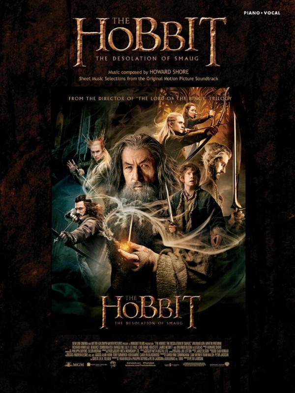 The Hobbit vol.2 (The Desolation of Smaug)&nbsp;&nbsp;Songbook piano / vocal / guitar)&nbsp;&nbsp;