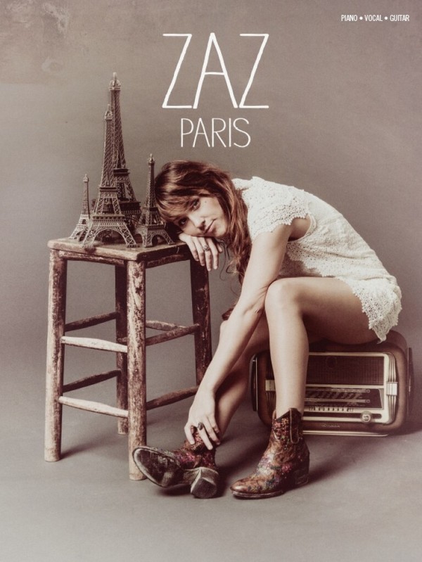 Zaz: Paris&nbsp;&nbsp;songbook piano/vocal/guitar&nbsp;&nbsp;