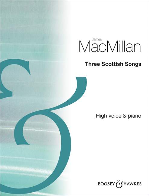 3 scottish Songs  for high voice and piano  score