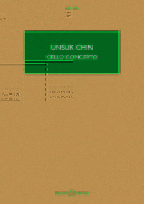 Cello Concerto   for cello and orchestra  study score