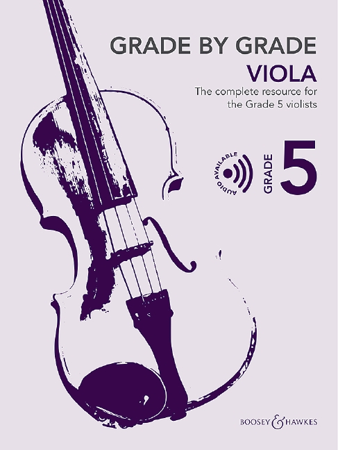 Grade by Grade 5 - Viola (+Online-Audio)&nbsp;&nbsp;for viola and piano&nbsp;&nbsp;