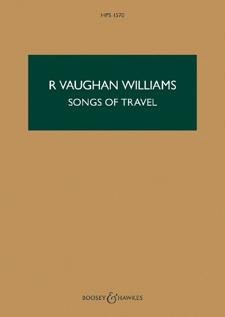 Songs of Travel&nbsp;&nbsp;for voice and orchestra&nbsp;&nbsp;study score