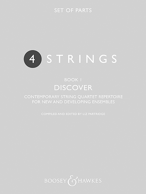 4 Strings - Discover (+CD)&nbsp;&nbsp;for string quartet&nbsp;&nbsp;parts