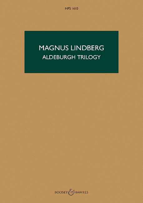 Aldeburgh Trilogy  for ensemble (chamber orchestra)  study score