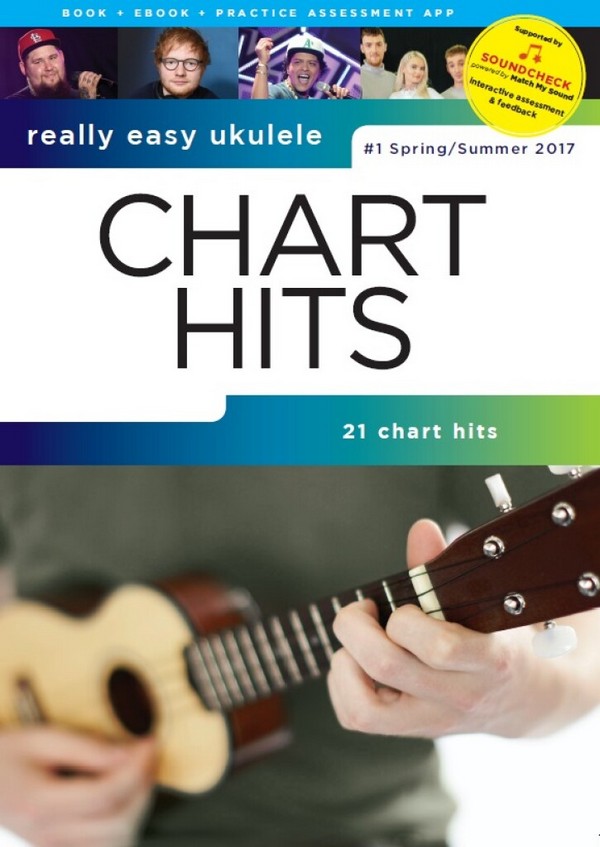Chart Hits vol.4 - spring/summer 2017 (+Soundcheck):&nbsp;&nbsp;for really easy ukulele (songbook melody line/lyrics/ chords)&nbsp;&nbsp;