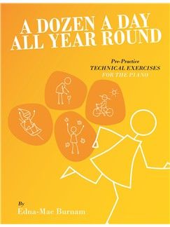 A Dozen a Day all Year around  for piano  