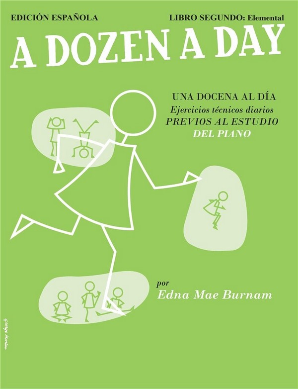 A Dozen A Day Libro Segundo: Elementary  Klavier  Buch