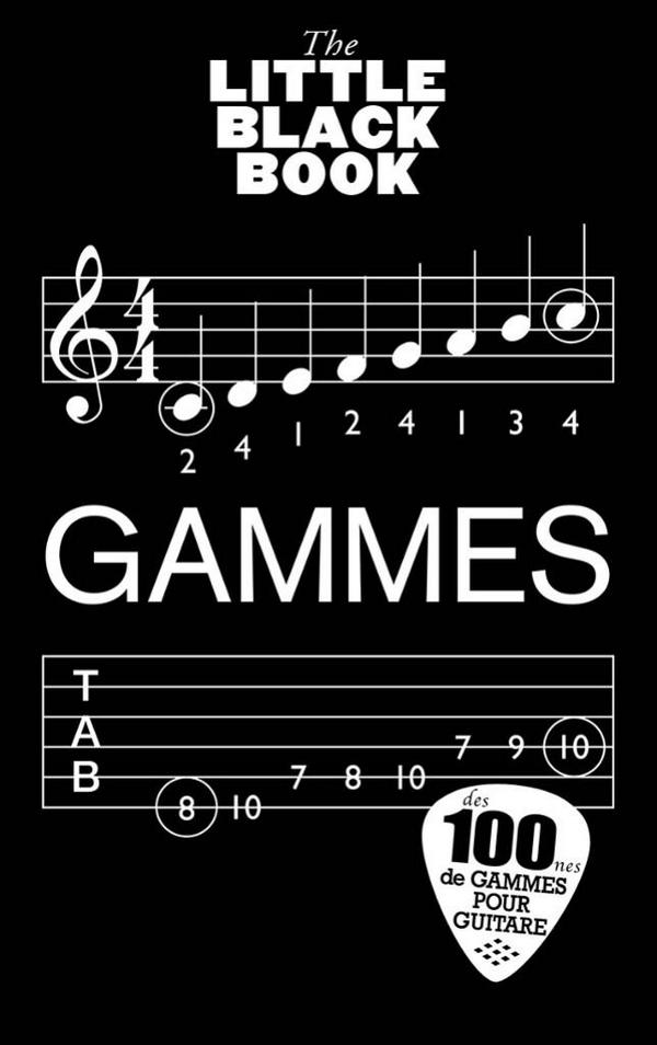 The little black Book: Gammes (french edition)&nbsp;&nbsp;pour guitare/tab (frz)&nbsp;&nbsp;