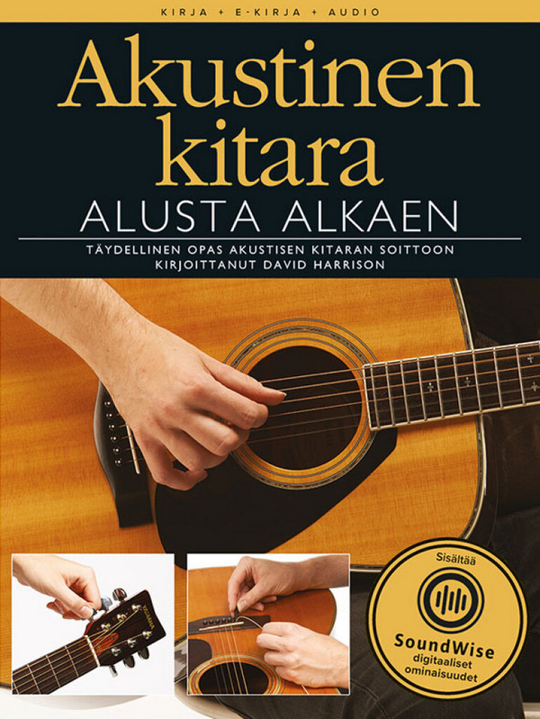 Akustinen Kitara Alusta Alkaen&nbsp;&nbsp;Acoustic Guitar&nbsp;&nbsp;Instrumental Tutor