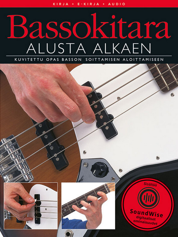 Bassokitara Alusta Alkaen&nbsp;&nbsp;Bass Guitar&nbsp;&nbsp;Instrumental Tutor