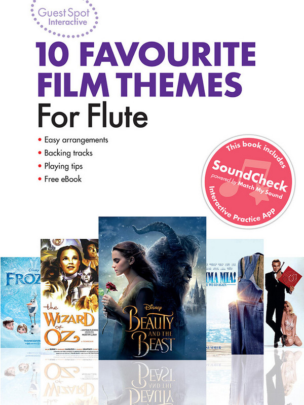 10 favourite Film Themes (+Soundcheck):  for flute  