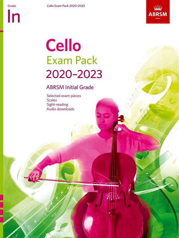Cello Exam Pack 2020-2023&nbsp;&nbsp;for cello and piano&nbsp;&nbsp;score and part