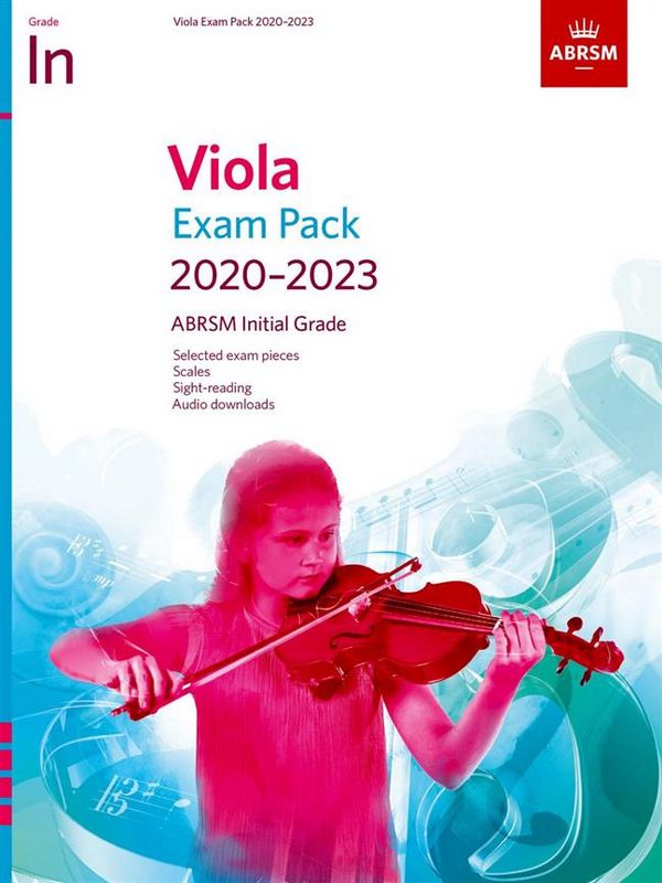 Viola Exam Pack 2020-2023&nbsp;&nbsp;for viola and piano&nbsp;&nbsp;score and part