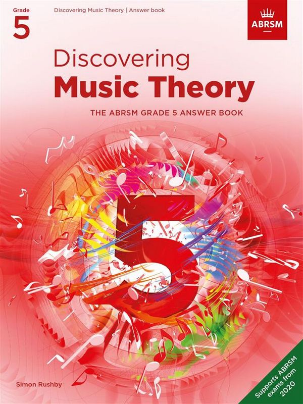 Discovering Music Theory Answer Book Grade 5&nbsp;&nbsp;&nbsp;&nbsp;