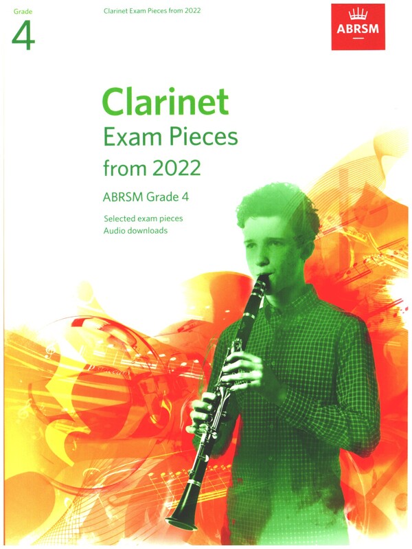Clarinet Exam Pieces 2022 ABRSM Grade 4 (+Online Audio)&nbsp;&nbsp;for clarinet&nbsp;&nbsp;