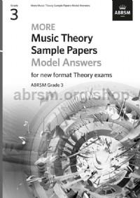 More Music Theory Model Answers 2021-2022 Grade 3&nbsp;&nbsp;&nbsp;&nbsp;