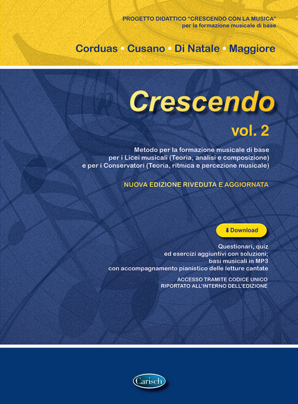 Crescendo vol. 2&nbsp;&nbsp;Theory and Education&nbsp;&nbsp;Buch + Online-Audio