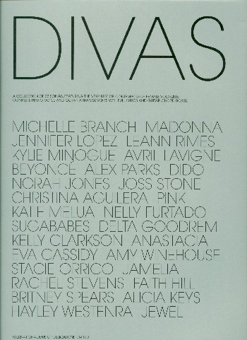 Divas: A collection of 33 songs for female vocalists&nbsp;&nbsp;for voice/piano/guitar&nbsp;&nbsp;Songbook